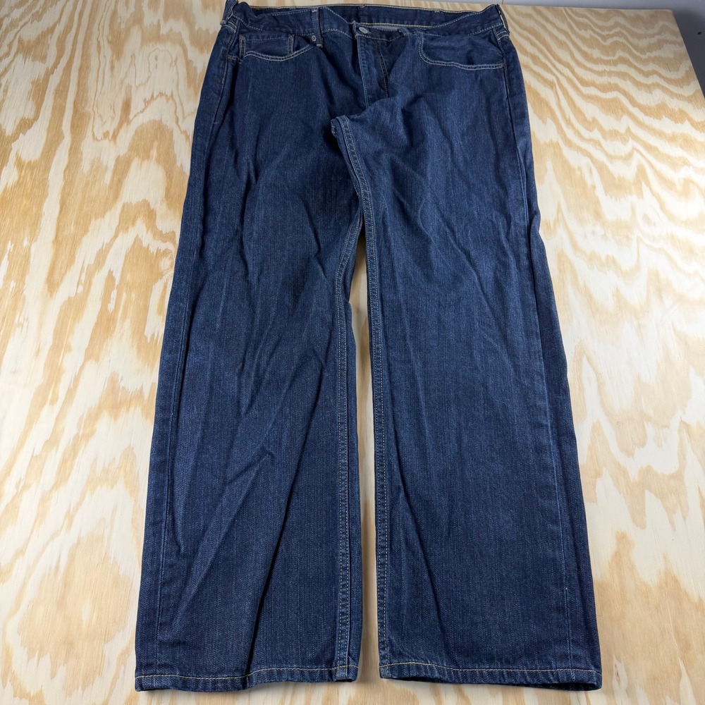 Levis 559 Relaxed Straight Jeans Mens 38x30 Dark Wash Indigo Blue 00559-4010